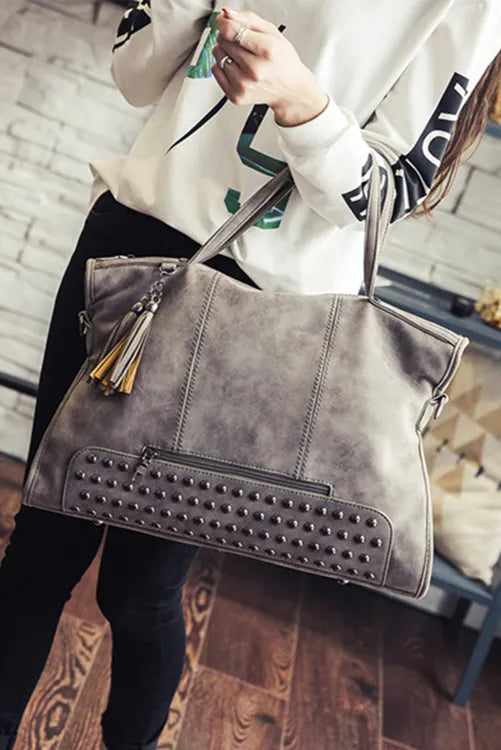 Grey purse